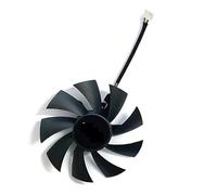 LFGOZSD GA92S2H GA92A2H DC 12V 0,35A 85MM 4PIN RTX2060 Refroidisseur de GPU pour Zotac 2060 pour Ventilateur Refroidissement Destroyer HA/HB(Brown)