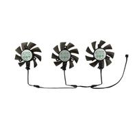 LFGOZSD Lot de 3 Ventilateurs Carte Graphique GA81S2U pour Powercolor Red Devil RX 480 8 Go et RX570 4 GA81B2U(GA81S2U)