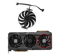 LFGOZSD Ventilateur de Carte Graphique 7 Broches T129215SU 6800XT pour ASUS Radeon RX 6950XT 6900XT 6800 6700 XT TUF OC Gaming(C-Fan)