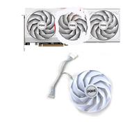 LFGOZSD Ventilateur de Carte Graphique 95 mm 6 Broches FD10015M12D pour Sapphire Pure Radeon RX 7700 XT 7800 7900(B)