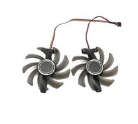 LFGOZSD Ventilateur de Refroidissement 85 mm PVA080E12R pour Carte Graphique ASROCK Radeon RX 5500/5600 XT Phantom Gaming(White)