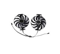 LFGOZSD Ventilateur de Refroidissement 95 mm T129215SU pour Carte Graphique ASUS Dual pour GeForce RTX 3060 3070 Ti V2 OC Edition 8 Go FDC10U12S9-C CF1010U12S(Black 2-Fan FDC)