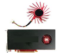 LFGOZSD Ventilateur de Remplacement pour Carte Graphique AMD/ATI Radeon FirePro W7000 V5900 R5000 HD4850 PLD06010B12HH