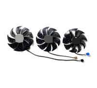 LFGOZSD Ventilateur de Remplacement pour Carte Graphique EVGA GeForce RTX 3060ti 3070 3070ti 3080 3080ti XC3 Black/Ultra PLD09220S12H(Set of Three Fans)