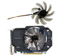 LFGOZSD Ventilateur de Remplacement pour Carte Graphique GIGABYTE pour GeForce GTX750ti 750 650 640 550ti 450 R777 R6670 Mini ITX PLD10010S12H/T129215SM