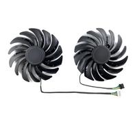 LFGOZSD Ventilateur de Remplacement pour Carte Graphique MSI Radeon RX6600 6600XT 6650XT 6700XT 6750XT Mech 2X PLD10010S12HH(A Pair of Fans)