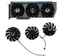 LFGOZSD Ventilateur GPU 89 mm 4 Broches GA92S2U RTX3070TI pour ZOTAC pour Jeux vidéo pour GeForce RTX 3070 3080 3090 Ti Trinity OC LHR 12 Go(ABC)