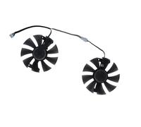 LFGOZSD Ventilateur Graphique GA91S2H pour Carte Radeon PowerColor Red Devil Dragon AX RX 480 470 580, GA91B2U, 2 pièces
