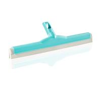 Leifheit Raclette à eau LFH56423 – Double lèvre blanche en caoutchouc Dura-Flex 45 cm Turquoise