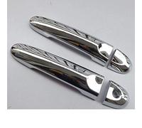 Lfldmj ABS Chrome poignée de Porte Couverture poignée de Porte Sangles Accessoires de Voiture 2 pièces, pour Nissan Juke 2010-2015