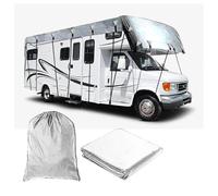 LFLIFENG Housse Camping Car Tissu Oxford 210D Bache Caravane Résistant Au Vent, à La Pluie Et à La Neige Accessoires De Camping-Car pour Caravanes,Grey-6.5m×3m