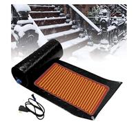 LFLIFENG Pads de Fonte de Neige Nouveau modèle Design antidérapant imperméable Pads de Fonte de Neige Chauffage Rapide, pour Escaliers Portes Escaliers,14x60in