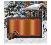 LFLIFENG Tapis de Déneigement for Allées Nouveau modèle Design antidérapant imperméable Tapis de Déneigement for Allées Chauffage Rapide, pour Escaliers Portes Escaliers,22x40in