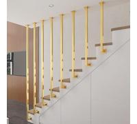 LFONDIGE Rampe d'escalier, Garde-Corps, marches, balustrades de Transition, du Sol au Plafond, rampes d'escalier pour Jardin, Porche, entrée, Balcon, loft, Villas (85 cm/33 po)