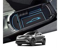 LFOTPP C-HR Accoudoir Boite de Rangement Central, CHR Accessoire Voiture Interieur du Tiroir Consol Organiseurs (Bleu)