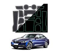 LFOTPP Compatible avec BM-W 3 Séries G20 2019-2022 2023 Tapis Antidérapant pour Console Centrale, Accoudoir, Tapis en Caoutchouc, Tapis de Rangement, G20 Accessoires de Voiture (Blanc)