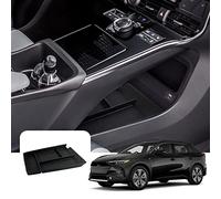 LFOTPP Compatible avec Toyot*a Bz4x 2022 2023 Silicone Accoudoir Boite de Rangement Sous Central Console, Silicone Plateau de Rangement Organiseurs de la Console, Bz4x Accessoire Voiture