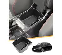 LFOTPP Compatible avec V W Polo 6 MK6 Accoudoir Boite de Rangement Central, Accessoire Voiture Interieur du Tiroir Consol Organiseurs Plateau de Rangement, Polo MK6 Accessoire Voiture (Noir)