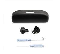 LFOTPP Étuis à Lunettes pour Toyot-a C-HR 2016-2022, Porte Lunettes Support de Soleil pour Voiture, Lunettes de Soleil Intérieur de Voiture Boîte de Rangement Organisateur Auto Accessoires (Noir)