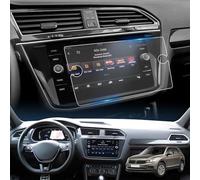LFOTPP Film de protection d'écran mat pour navigation de 8 pouces - Compatible avec Tiguan II MK2 GTE Allspace - Verre trempé 9H - Anti-rayures - GPS - Anti-traces de doigts - Tiguαn 2 - Accessoires