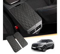 LFOTPP Housse d'accoudoir central compatible avec Renault Austral E-Tech Hybrid - En cuir synthétique austral E-Tech - Pour console centrale