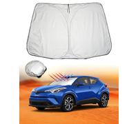 LFOTPP Pare-Soleil de Voiture Compatible avec Toyotα C-HR CHR 2016-2023 2024, CHR Accessoires Couverture de Pare-Soleil Voiture Protection Parebrise Anti UV Isolation la Chaleur et Soleil