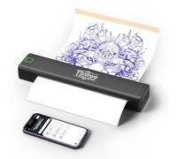 LFPERT P84 Pochoir de tatouage thermique sans fil pour artistes et débutants, compatible avec téléphone, tablette et PC