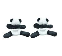 LfrXtra 2pcs Mignon Panda Magnétique Réfrigérateur Autocollant Décalage Décoratif Ornements pour Festival Fête Fête Fête Fête