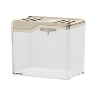 LfrXtra Aquarium Clear Fish Tanks Drop Resistant Square Office Home Home Desktop Decoration PC