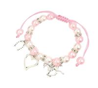 LfrXtra Dainty Star Elfs Charm Adjustable Chain with Faux Pearls Ideal for Students and Everyday Fashion Adjustable Simulated Pearls