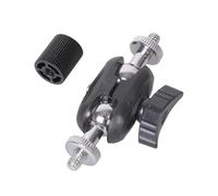 LfrXtra De Fileté Mâle À Femelle 1/4 Pouces pour Téléphone Diffusion en Direct Caméra Aérienne Moniteur Plate-Forme Extension D'adaptateur Microphone