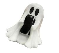 LfrXtra Haunting Specter Support de boisson pour fêtes d'Halloween - Sûr et interchangeable - Peut être affiché - Entretien facile - Porte-boissons Specter - Fournitures de fête