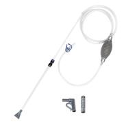 LfrXtra Kit De Changeur d'eau pour Aquarium Siphon Poisson Réservoir Aspirateur À Graviers avec Tuyau d'eau Petits Poissons Betta Bronzage Nettoyeur De Gravier Aquarium