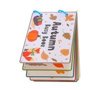 LfrXtra Livre D'autocollants 'Apprentissage Interactif pour Le Développement De La Enfance avec Pages 'activités Réutilisables Matériel 'Apprentissage Interactif pour Parents Et