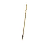 LfrXtra Miniature Ancient Spear Spear Keychain Pendant Exquis Coppers Artisanat Accessoire Décoratif pour Les Clés L'affichage