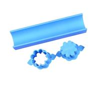 LfrXtra Moules Multi-Designs en Forme De Cœur Floral D'étoile pour La Cuisson Pâtisseries Bonbons Durabilité Accessoires Gâteaux Plastique Qualité Alimentaire Moules Mise