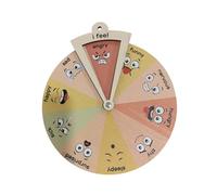 LfrXtra Roue Gestion des Émotions en Bois pour Une Régulation Émotionnelle Efficace chez Les