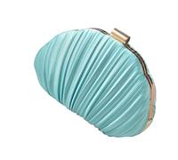 LfrXtra Sac à main élégant en polyester pour femme avec sangle de chaîne - Accessoire essentiel pour soirée ou mariage, Vert, One Size