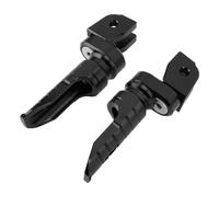 LFSKIUDS Repose-Pieds Avant De Moto CNC, Pédales CNC, pour Ducati Monster 821/Dark 2014-2020 Monster 937/Plus 2021-2023 Monster 696 2008-2014 Support de pédale(Noir)