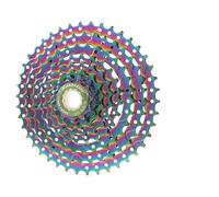 LFSPHQEC 8 Speed Cassette Ultra-Light 11-13-16-20-24-30-36-42T Bike Cassette Fit Mountain Bike Colorful Large-Tooth Cassette(Green)