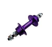 LFSPHQEC Moyeu de vélo Fixe, roulement à Bascule, matériau de moyeu en Aluminium Applicable à 32/36 Trous 17T Avant 100mm arrière 120mm(Purple Rear Hub - 36 Hole)