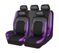 LFSYYD Housse Siege Voiture pour HRV/HR-V/HR-V/HR-V Sport/HR-V e:HEV/Insight (ZE1)/Insight (ZE2), Universel Protection Siège Avant et Arrière Housse Voiture Confort Respirant Imperméable,E/Purple