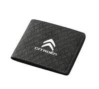 LFUPING Sac de Carte de Titulaire de Permis de Conduire pour Citroen C4 X 2022-2024 2024-, Porte-Cartes de Crédit Etui à Cartes Bancaires Portefeuille Homme,Grey