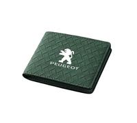 LFUPING Sac de Carte de Titulaire de Permis de Conduire pour Peugeot Rifter L2 2019-2024 2024-, Porte-Cartes de Crédit Etui à Cartes Bancaires Portefeuille Homme,Green