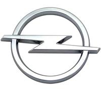 LFWCZS Auto Logo Emblème pour Opel Meriva B,Métal Emblèmes Auto et Moto Autocollants et Stickers Capot De Voiture Tronc Badge Décoration Grille de Calandre Logo Accessoires Auto