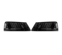 LFYEQZ Pour Audi A4 B9 Standard 2006-2018 Voiture Avant Pare Chocs Feu Antibrouillard Cadre Feu Abat Jour Feu Antibrouillard Calandre Grille Alvéolée Cache Voiture Phare Antibrouillard Cache