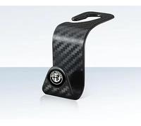 LFZNB Organisateur pour véhicule à crochet unique en fibre de carbone, support de rangement suspendu, organisateur à crochet unique, pour Alfa Romeo.