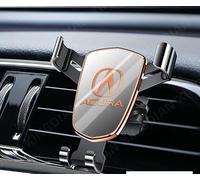 LFZNB Support de téléphone à Fixation sur Grille d'aération, [ne gêne jamais la visibilité], Support de téléphone à Fixation sur Grille d'aération, Base pivotante à 360°. pour Acura