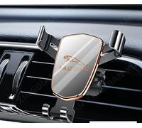 LFZNB Support de téléphone à Fixation sur Grille d'aération, [ne gêne jamais la visibilité], Support de téléphone à Fixation sur Grille d'aération, Base pivotante à 360°. pour Jaguar.