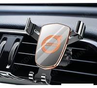 LFZNB Support de téléphone à Fixation sur Grille d'aération, [ne gêne jamais la visibilité], Support de téléphone à Fixation sur Grille d'aération, Base pivotante à 360°. pour Volvo.